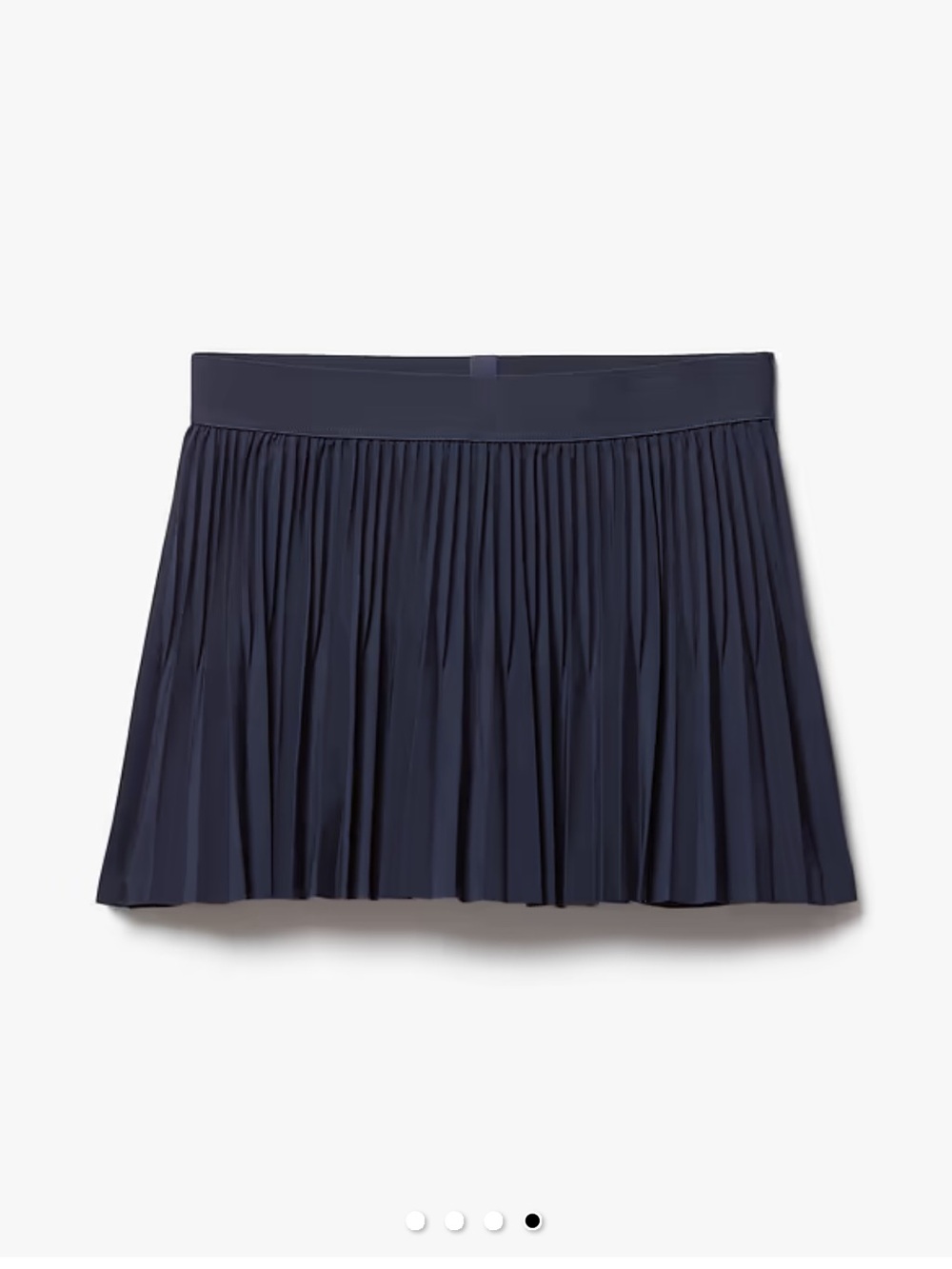 Athleta Girl Navy Pleated Skort - comfy - school a wardrobe staple